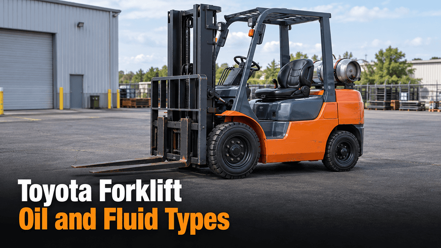 Toyota Forklift Oil Types by System