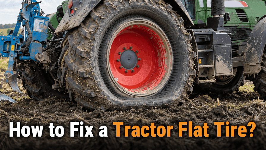 How to Fix a Tractor Flat Tire?