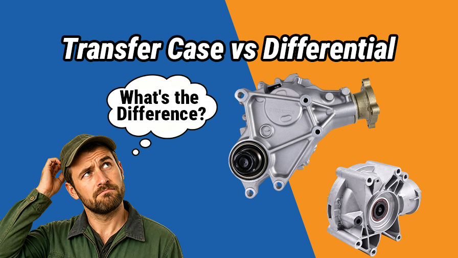 Transfer Case vs. Differential: What’s the Difference?