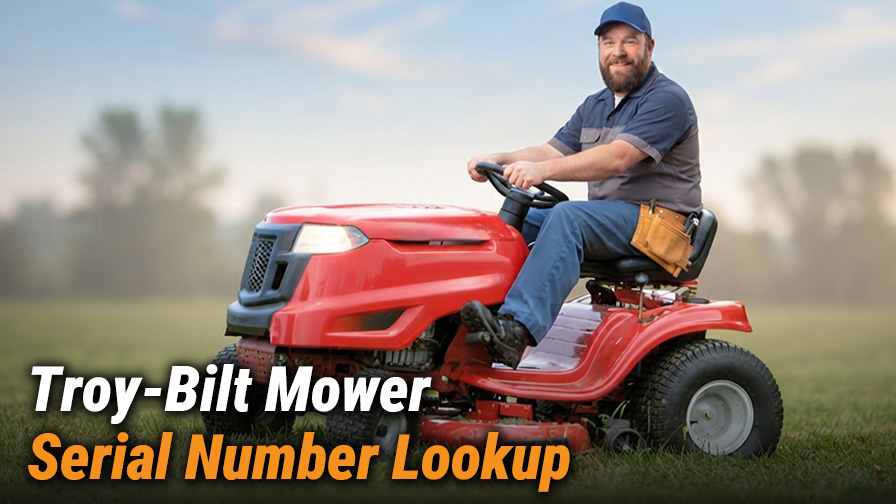What Year Is My Troy-Bilt Mower? Serial Number Lookup