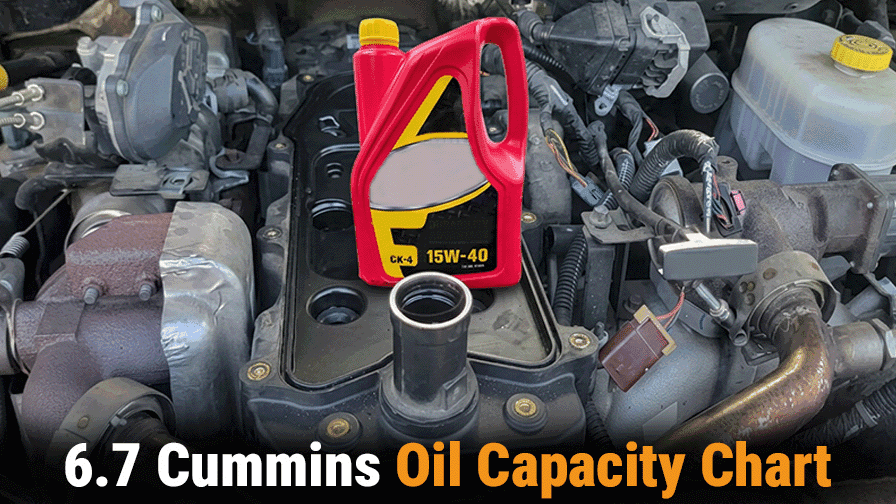 6.7 Cummins Oil Capacity Chart: Full Guide by Model Year