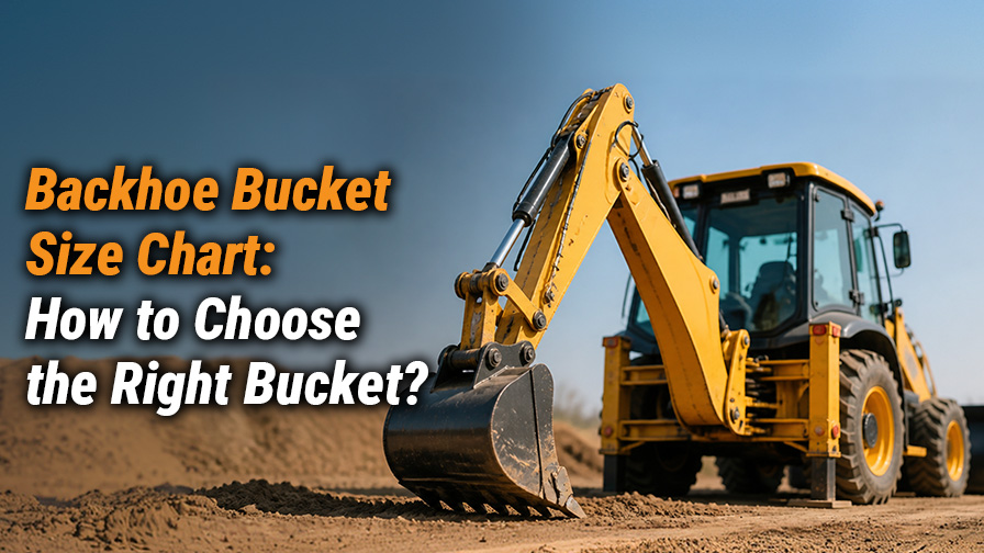 Backhoe Bucket Size Chart: How to Choose the Right Bucket?