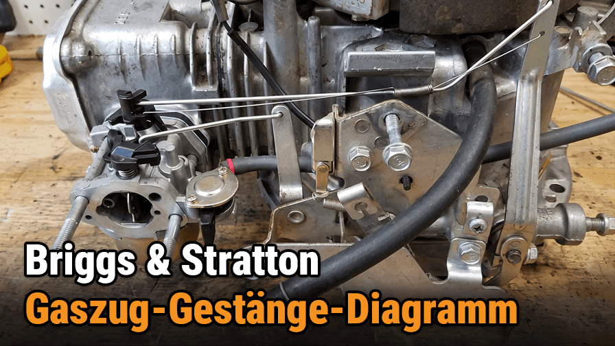 Briggs & Stratton Gaszug-Gestänge-Diagramm: Vollständiger Leitfaden