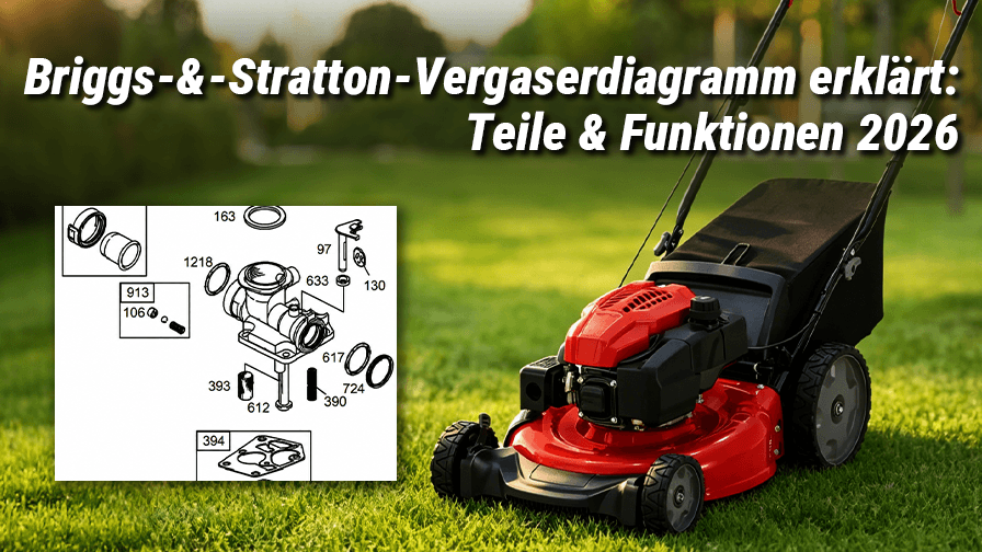 Briggs-&-Stratton-Vergaserdiagramm: Der komplette Leitfaden