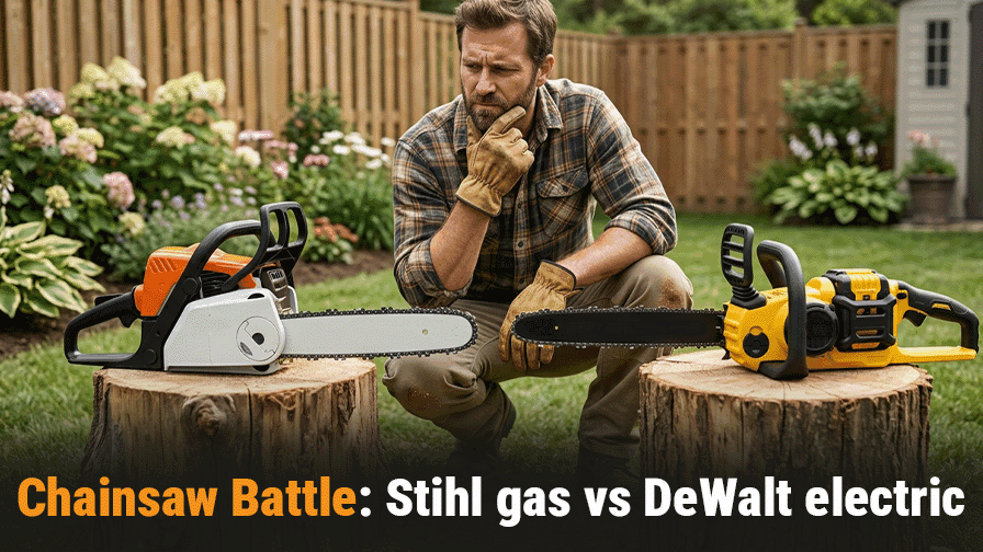 Electric vs Gas Chainsaw: Who Wins between DeWalt and Stihl?