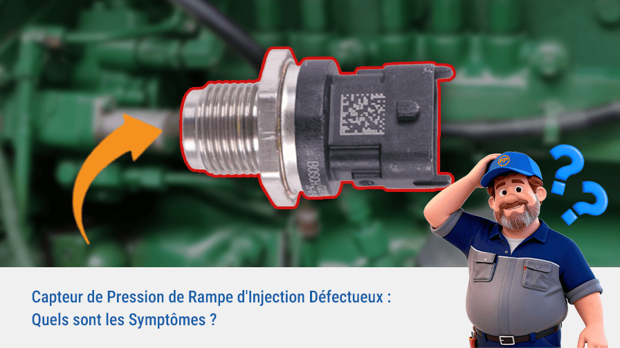 Capteur de Pression de Rampe d’Injection Défectueux : Quels sont les Symptômes ?
