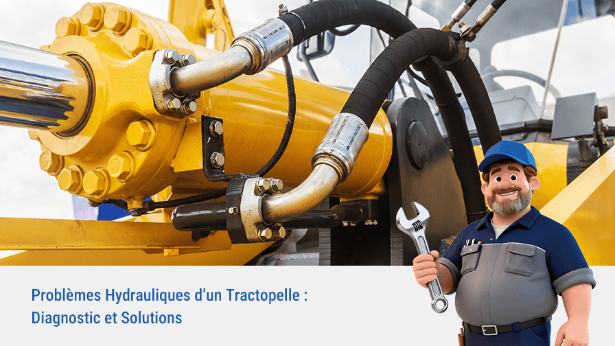 Problèmes Hydrauliques d’un Tractopelle : Diagnostic et Solutions