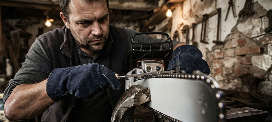 how to sharpen a chainsaw blade