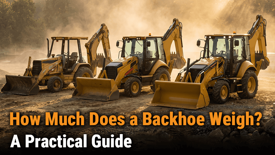 How Much Does a Backhoe Weigh? A Practical Guide