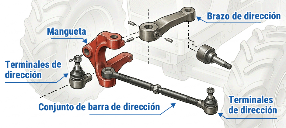 Posición de la barra de dirección
