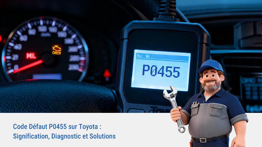 Code Défaut P0455 sur Toyota : Signification, Diagnostic et Solutions