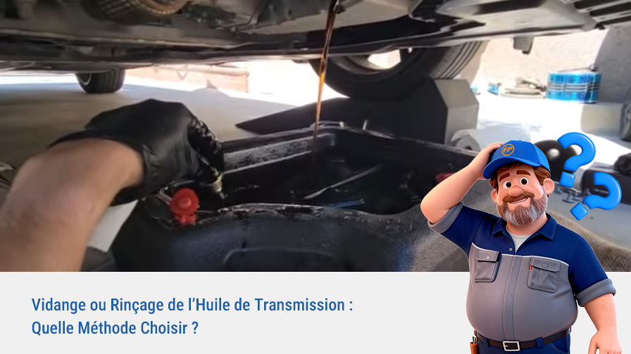 Vidange ou Rinçage de l’Huile de Transmission : Quelle Méthode Choisir ?