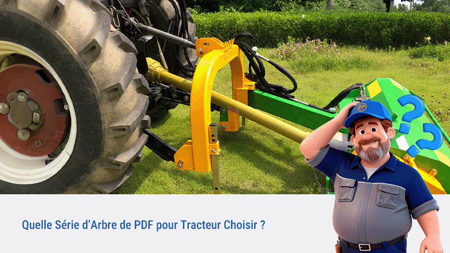 Quelle Série d’Arbre de PDF pour Tracteur Choisir ?