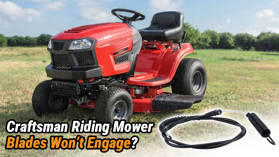 Craftsman Riding Mower Blades Won’t Engage: Causes and Fixes