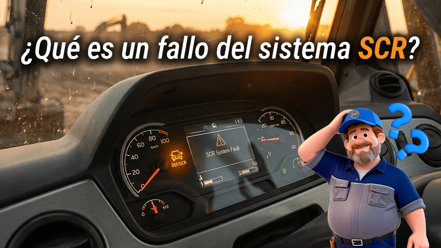 ¿Qué es un fallo del sistema SCR?