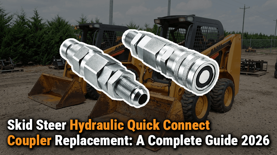 Skid Steer Hydraulic Quick Connect Coupler Replacement: A Complete Guide 2026