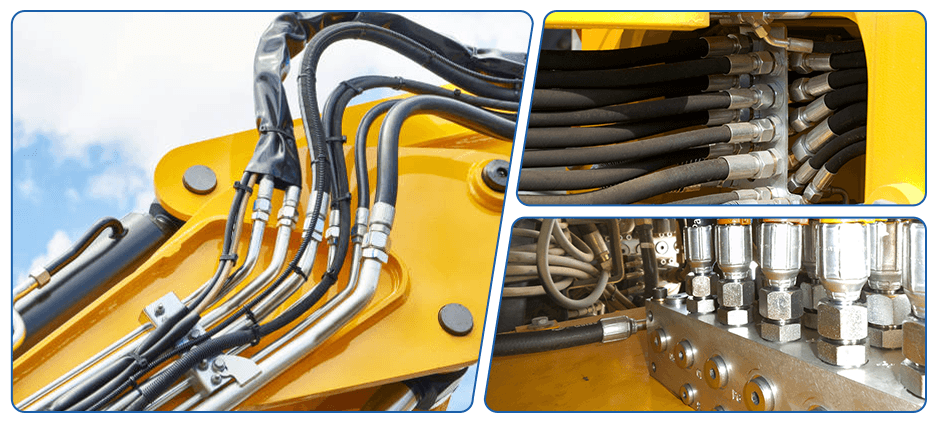 JIC hydraulic fittings