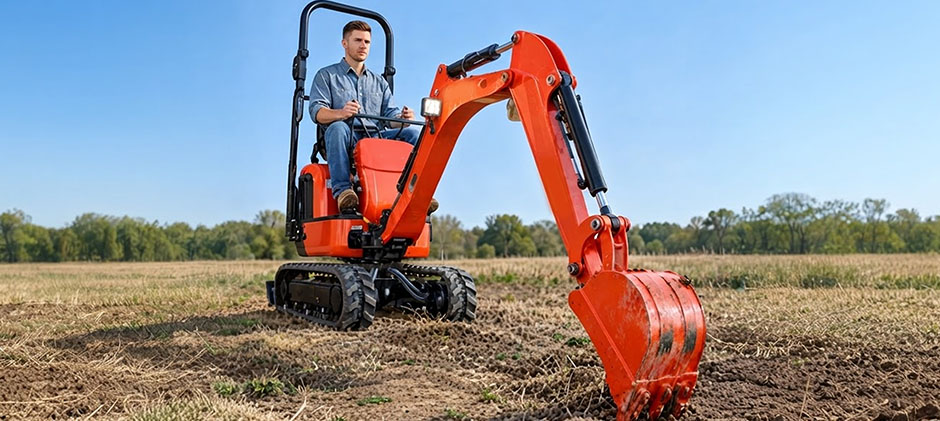 Kubota Mini Excavator Size 