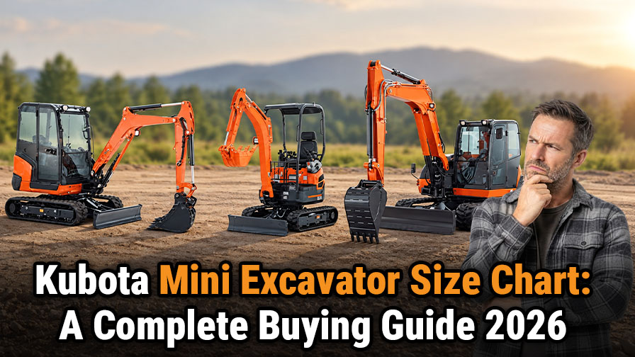 Kubota Mini Excavator Size Chart: A Complete Buying Guide 2026