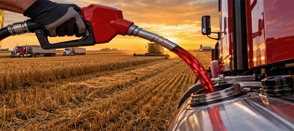 Red dyed diesel fuel