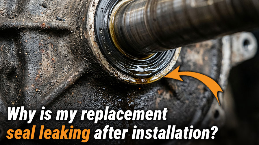 Why Does a New Oil Seal Leak After Installation?