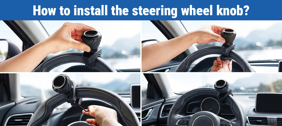 Steering Wheel Spinner Installation Steps