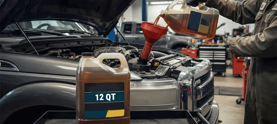 Capacidad de aceite del Cummins 6.7