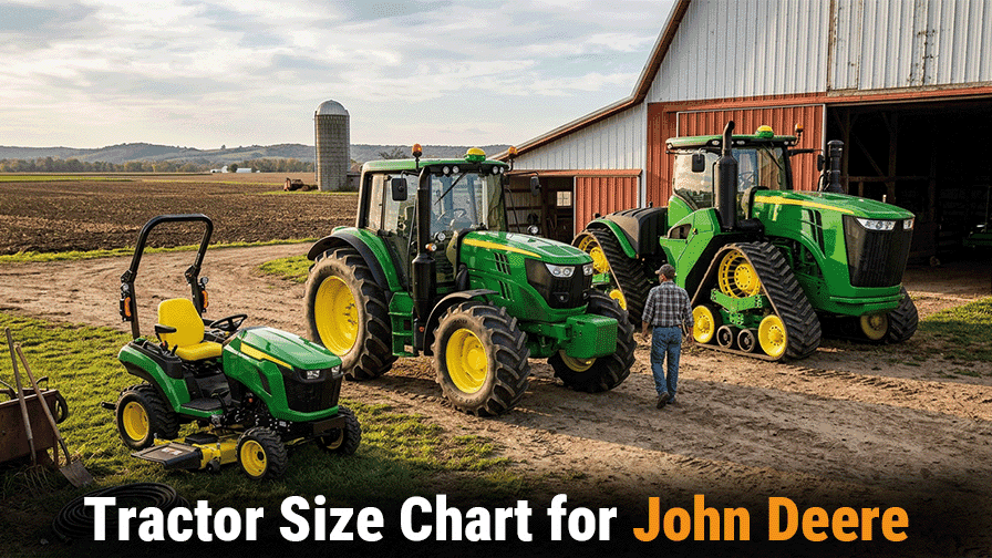 John Deere Tractor Size Chart: How to Choose the Right Series