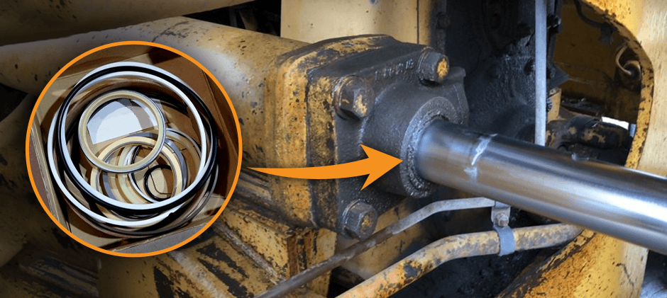 hydraulic cylinder reseal or rebuild
