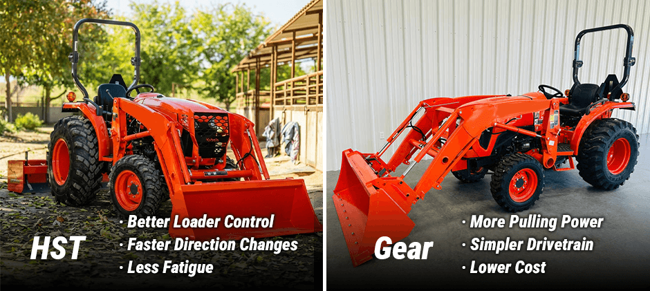 Kubota L3902 HST vs. Gear for Loader Work